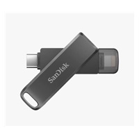 SanDisk Flash Disk 256GB iXpand Luxe, USB-C + Lightning