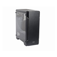 ZALMAN skříň S3 TG,  ATX bez zdroje