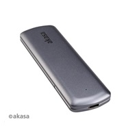 AKASA externí box pro M.2 SATA/NVMe SSD, USB 3.2 Gen 2, 10Gb/s, hliník