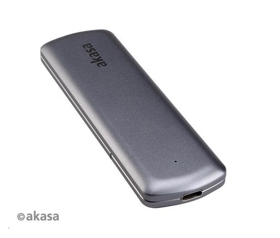 AKASA externí box pro M.2 SATA/NVMe SSD, USB 3.2 Gen 2, 10Gb/s, hliník