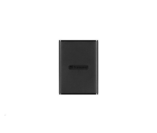 TRANSCEND externí SSD ESD270C 500GB, Portable, USB 3.1 Gen.2, Type C & A, two cables 520/460 MB/s, black/černá
