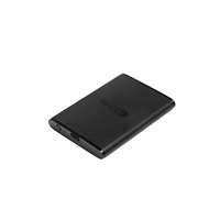 TRANSCEND externí SSD ESD270C 500GB, Portable, USB 3.1 Gen.2, Type C & A, two cables 520/460 MB/s, black/černá