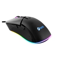 C-TECH herní myš Dawn, casual gaming, 6400 DPI, RGB podsvícení, USB