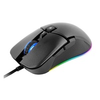 C-TECH herní myš Dawn, casual gaming, 6400 DPI, RGB podsvícení, USB