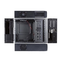 BAZAR - CHIEFTEC skříň Uni Series / Minitower, UE-02B, 250W, Black - repair (po výměně zdroje)