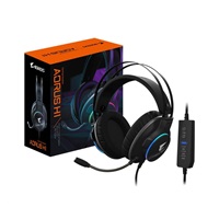 GIGABYTE sluchátka s mikrofonem AORUS H1, headset, USB