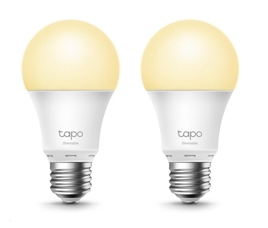 TP-Link Tapo L510E (2-pack) chytrá WiFi stmívatelná LED bílá žárovka