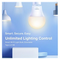 TP-Link Tapo L510E (2-pack) chytrá WiFi stmívatelná LED bílá žárovka