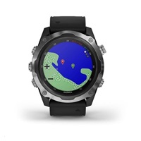 Garmin Descent Mk2 Sapphire, Silver/Black band