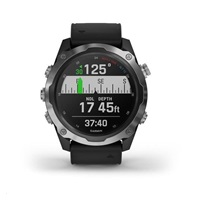 Garmin Descent Mk2 Sapphire, Silver/Black band