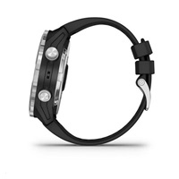 Garmin Descent Mk2 Sapphire, Silver/Black band