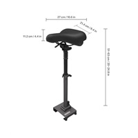 Skládací odpružené sedátko pro koloběžku Xiaomi Scooter Pro / Pro 2 (Bulk)