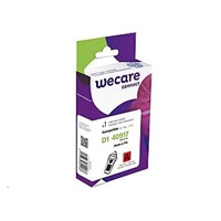 WECARE ARMOR páska pro DYMO S0720720, černá/červená, 9mm x 7m