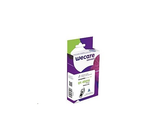 WECARE ARMOR páska pro DYMO S0720540, modrá/bílá, 12mm x 7m