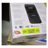 BAZAR - BROTHER tiskárna štítků PT-P750W - 24mm, pásky TZe, WIFI, Profesionální PC Tiskárna Štítků - poškozený obal