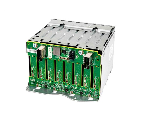 HPE 2U 8SFF SAS/SATA 12G BC Front Bay 1/2 Drive Cage Kit (DL380 Gen10 plus, DL385 Gen10 Plus v2)