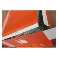 UTP kabel LYNX, Cat5E, drát, PVC, Dca, šedý, 100m - poškozený obal