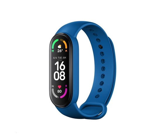 RhinoTech řemínek pro Xiaomi Mi Band 6 safírově modrá