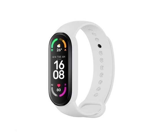 RhinoTech řemínek pro Xiaomi Mi Band 6 bílá