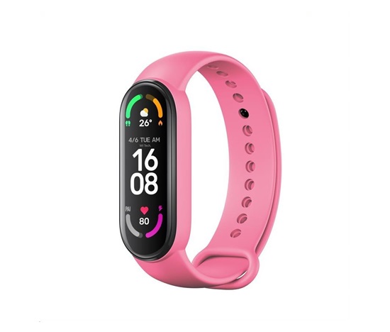 RhinoTech řemínek pro Xiaomi Mi Band 6 růžová