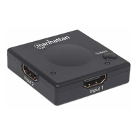 Manhattan HDMI přepínač, 2-Port HDMI Switch, 1080p, černá