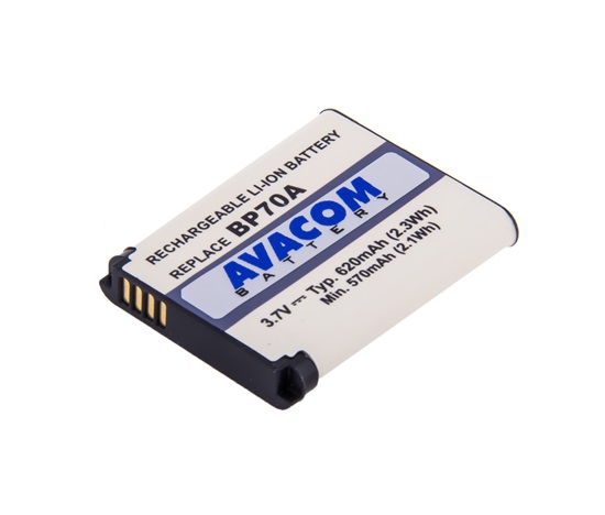 AVACOM fotobaterie pro Samsung BP70A Li-Ion 3.7V 700mAh 2.6Wh