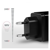 AXAGON ACU-QS24, QC & SMART nabíjačka do siete 24W, 2x port USB-A, QC3.0/AFC/FCP + 5V/1,2A