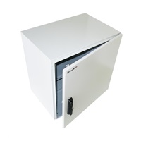 XtendLan 19" venkovní vodotěsný rozvaděč 12U 600x420 - krytí IP55, 3-bodový zámek