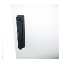 XtendLan 19" venkovní vodotěsný rozvaděč 12U 600x420 - krytí IP55, 3-bodový zámek