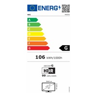 SHARP/NEC MULTISYNC MA551 55" MA-Series Large Format Display, UHD, WCG, 500cd/m2, E-LED backlight, 24/7