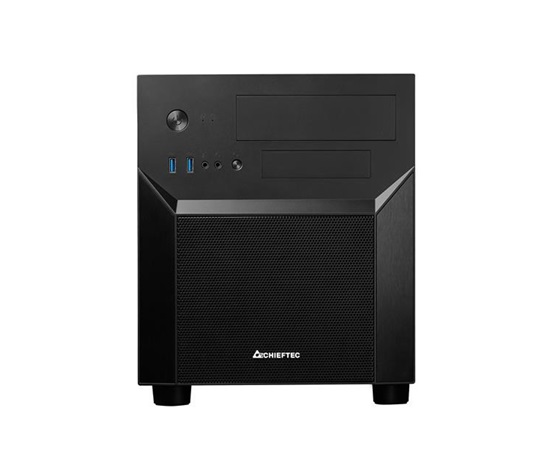 BAZAR - CHIEFTEC skříň Gamer Series / mATX Minitower, CI-02B-OP, bez zdroje, černá - POŠKOZENÁ KRABICE