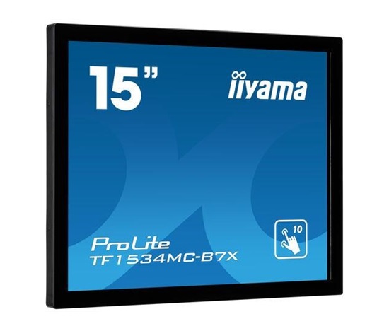 iiyama ProLite TF1534MC-B7X, 38.1 cm (15''), Projected Capacitive, 10 TP, black