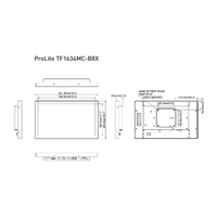 iiyama ProLite TF1634MC-B8X, 39.6 cm (15,6‘‘), Projected Capacitive, 10 TP, Full HD, black