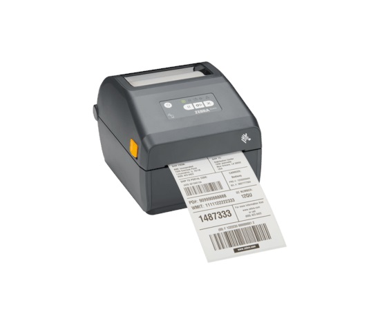 Zebra ZD421c, cartridge, 12 dots/mm (300 dpi), RTC, EPLII, ZPLII, USB, USB Host, BT (BLE), Ethernet, grey