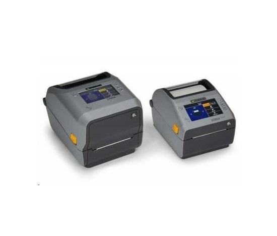 Zebra ZD621t, 8 dots/mm (203 dpi), cutter, disp., RTC, USB, USB Host, RS232, BT, Ethernet, Wi-Fi, grey