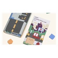 Dobrodružná mapa velkoměsto pro robota cubetto