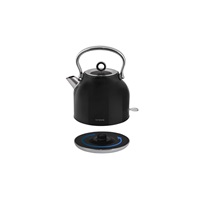 Orava Hiluxe-1 B rychlovarná konvice, 2200 W, 1.7 l, vintage, automatické vypnutí, černá