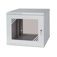 LEXI-Net 19" nástěnný rozvaděč Basic 9U 525x450 - rozložený