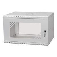 LEXI-Net 19" nástěnný rozvaděč Basic 6U 520x450 - rozložený