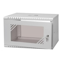 LEXI-Net 19" nástěnný rozvaděč Basic 6U 520x450 - rozložený