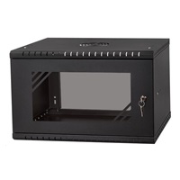 LEXI-Net 19" nástěnný rozvaděč Basic 6U 520x450 - rozložený