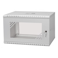 LEXI-Net 19" nástěnný rozvaděč Basic 6U 520x350 - rozložený