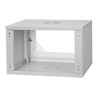 LEXI-Net 19" nástěnný rozvaděč Basic 6U 520x350 - rozložený