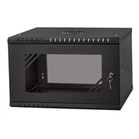 LEXI-Net 19" nástěnný rozvaděč Basic 6U 520x350 - rozložený