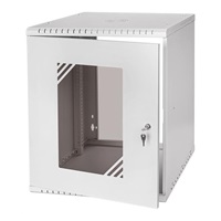 LEXI-Net 19" nástěnný rozvaděč Basic 12U 520x450 - rozložený