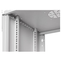 LEXI-Net 19" nástěnný rozvaděč Basic 12U 520x450 - rozložený