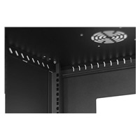 LEXI-Net 19" nástěnný rozvaděč Basic 12U 520x450 - rozložený