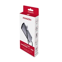 AXAGON HMC-6M2, USB 3.2 Gen 1 hub, porty 2x USB-A, HDMI, RJ-45 GLAN, SATA M.2 slot, PD 100W, kabel USB-C 18cm