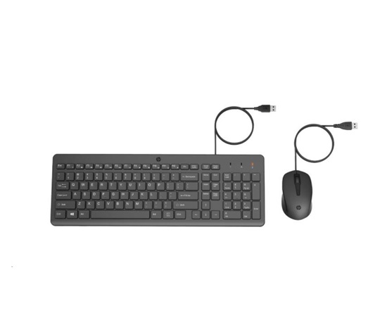 HP 150 Wired Mouse and Keyboard Combination - drátová klávesnice a myš