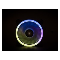 1stCOOL Fan AURA EVO Dual Ring ARGB ventilátor 12cm